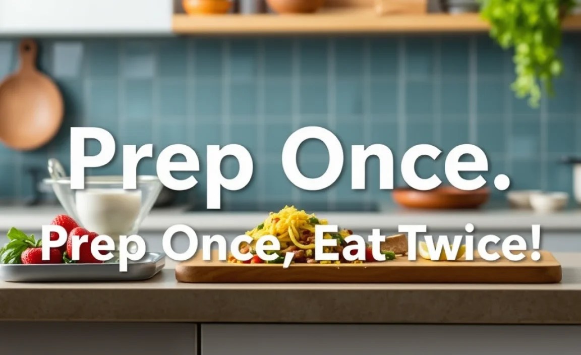 Prep Once: Time-Saving Techniques