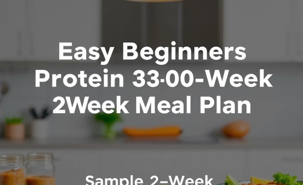 Sample 2-Week Meal Plan