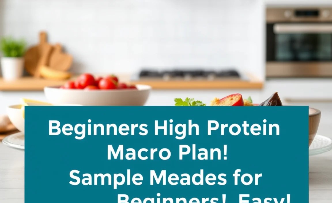Sample Meal Ideas for Beginners