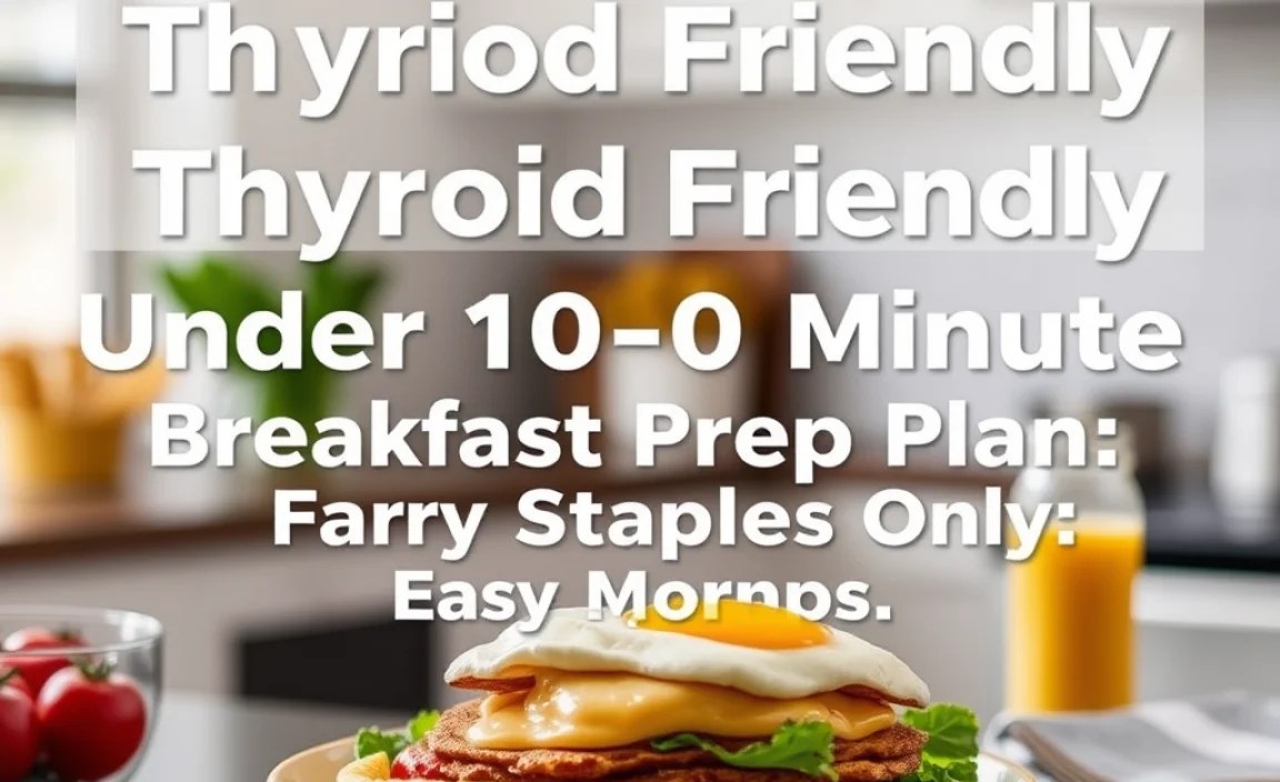 Sample Weekly Breakfast Plan