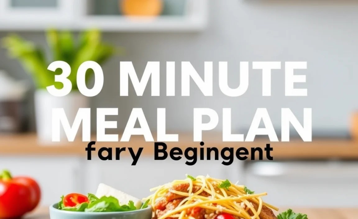 Sample Weekly Meal Plan for Beginners