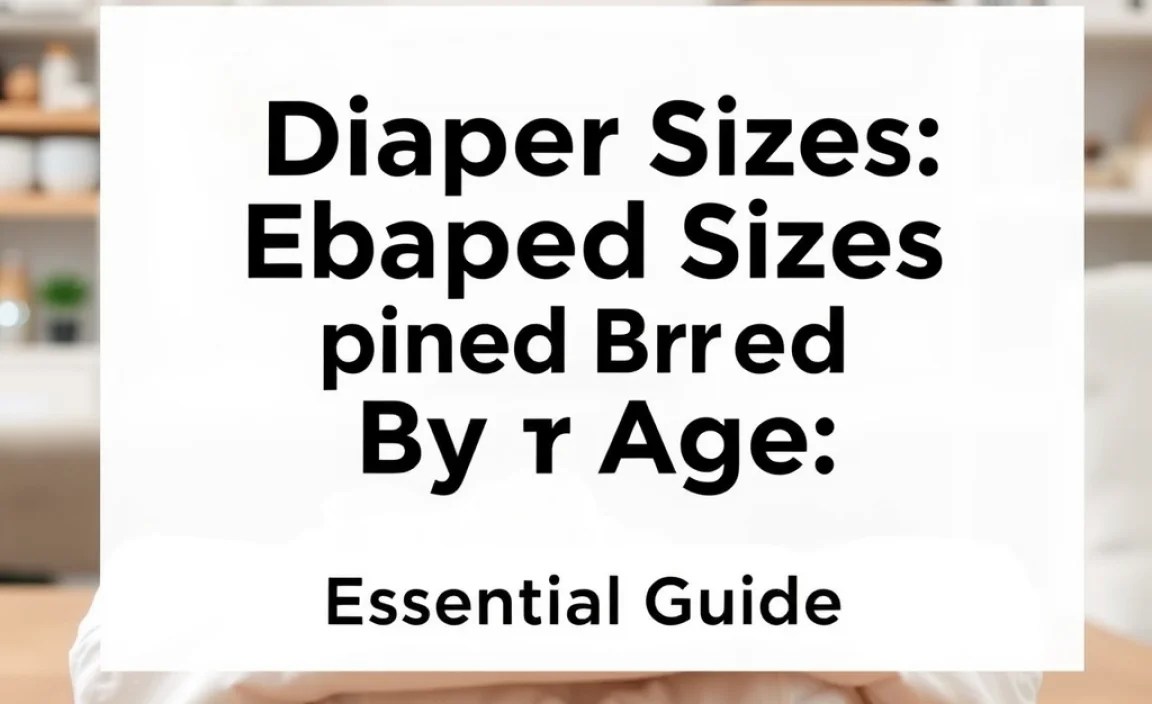 Understanding the Diaper Sizing System