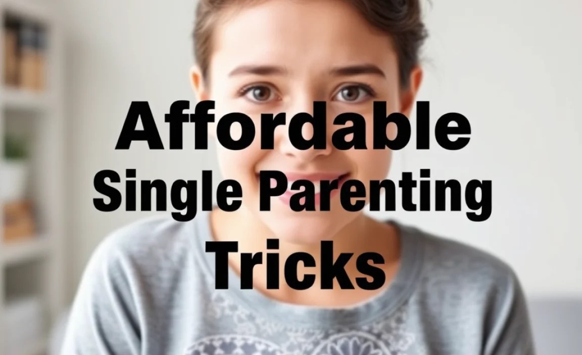 Affordable Single Parenting Tricks
