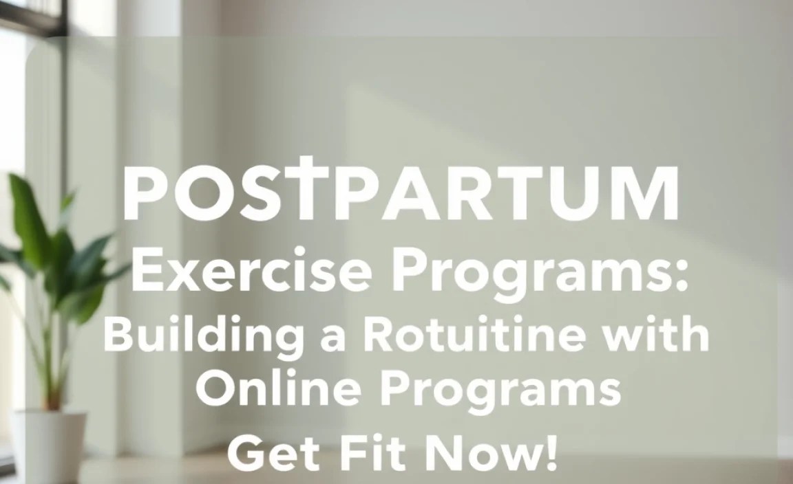 Building a Routine with Online Programs