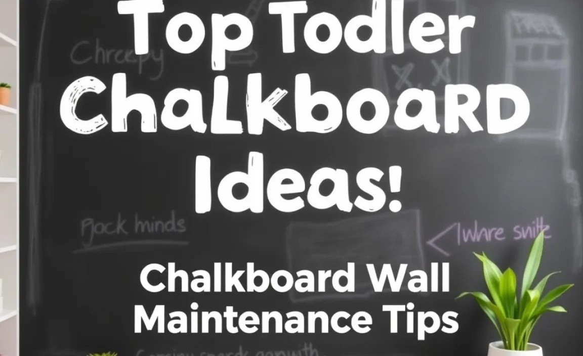 Chalkboard Wall Maintenance Tips