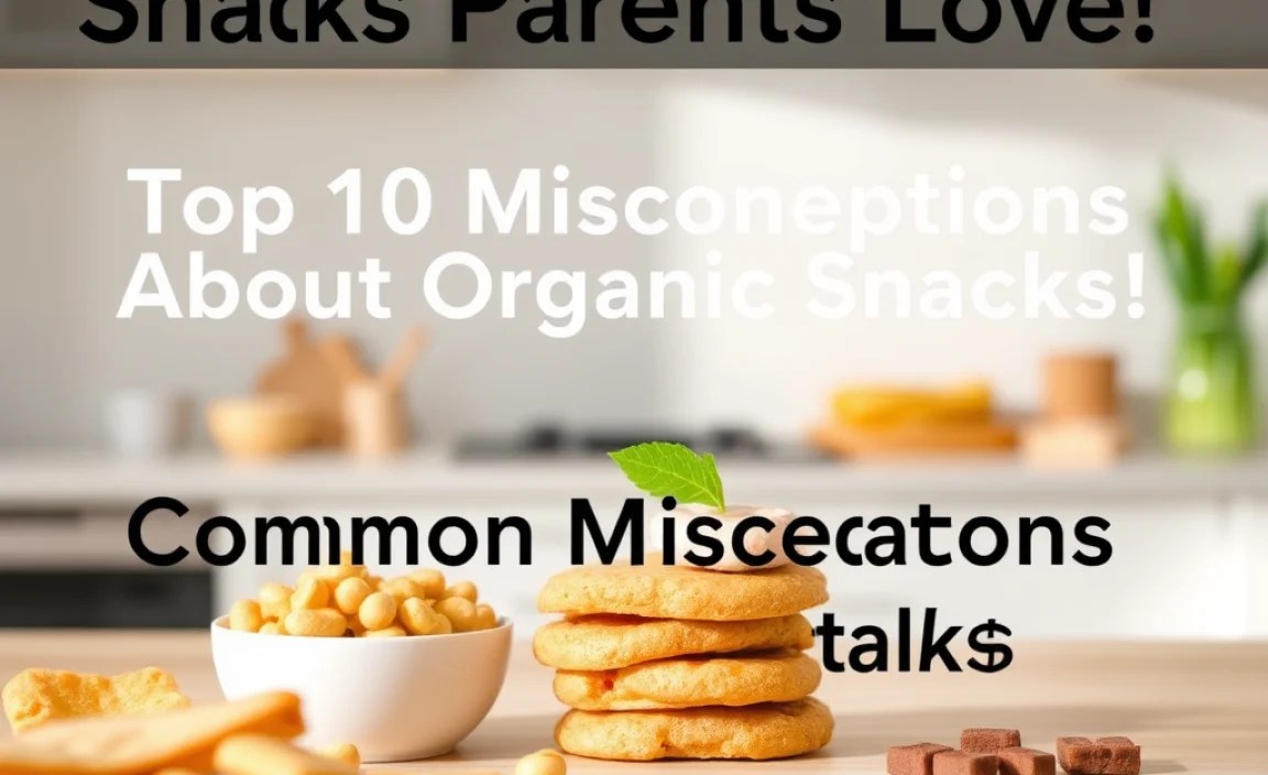 Common Misconceptions About Organic Snacks