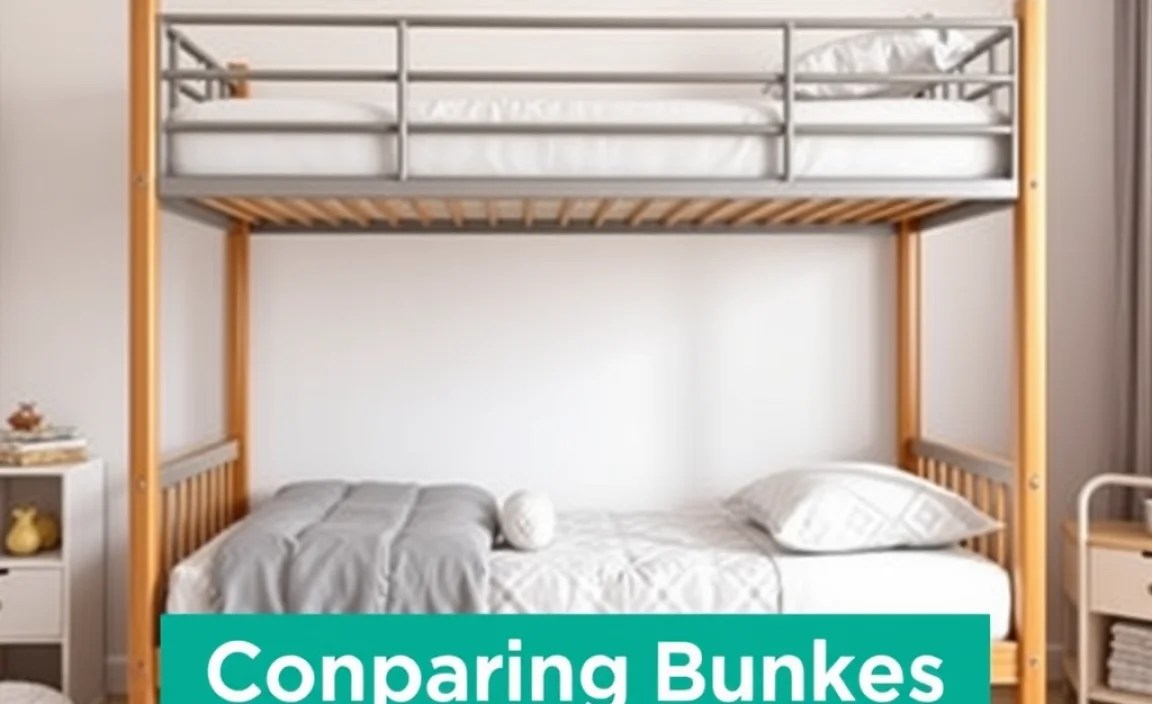 Comparing Bunk Bed Materials