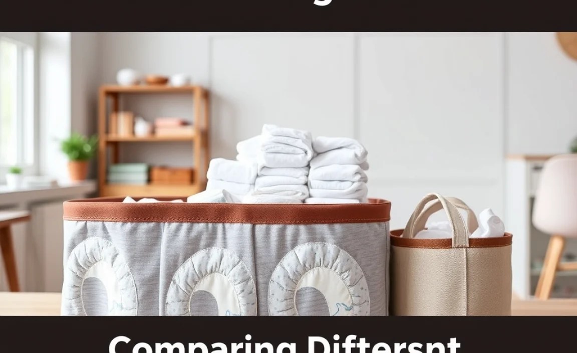 Comparing Different Diaper Caddies