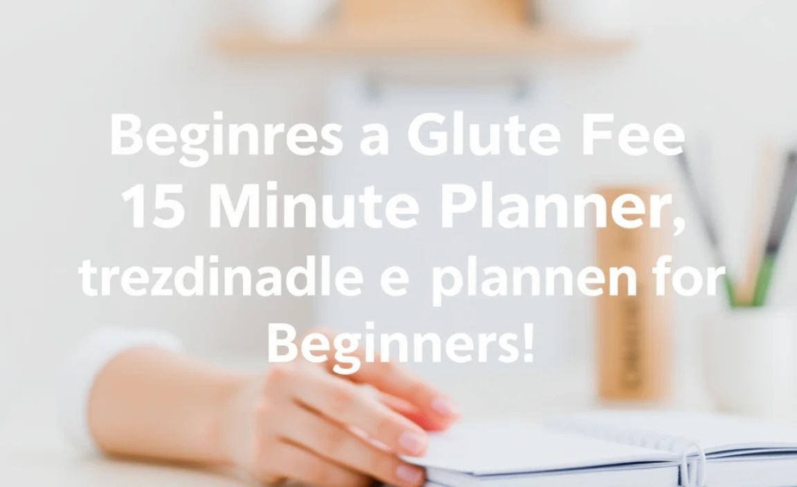 Creating a Printable Planner for Beginners