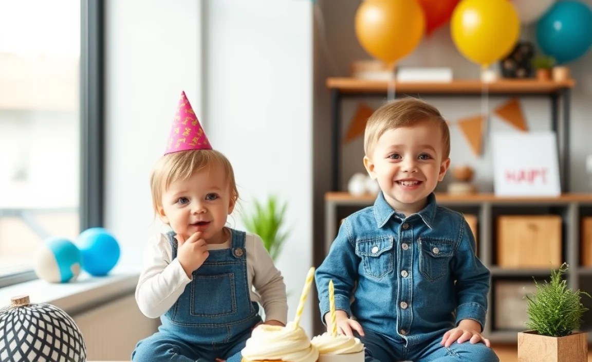 Decorating for Twins