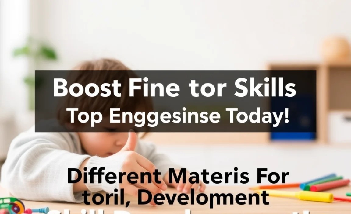 Different Materials For Skill Development
