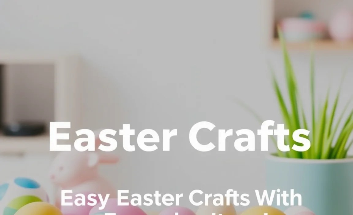 Easy Easter Crafts With Everyday Items