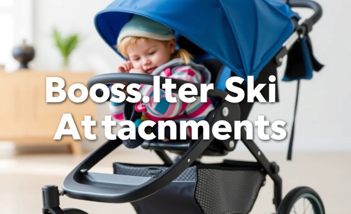 Installing Stroller Ski Attachments