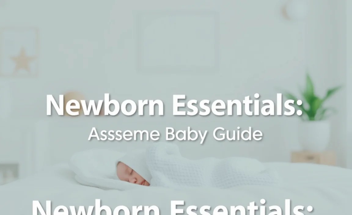 Newborn Essentials: A Comparison Table