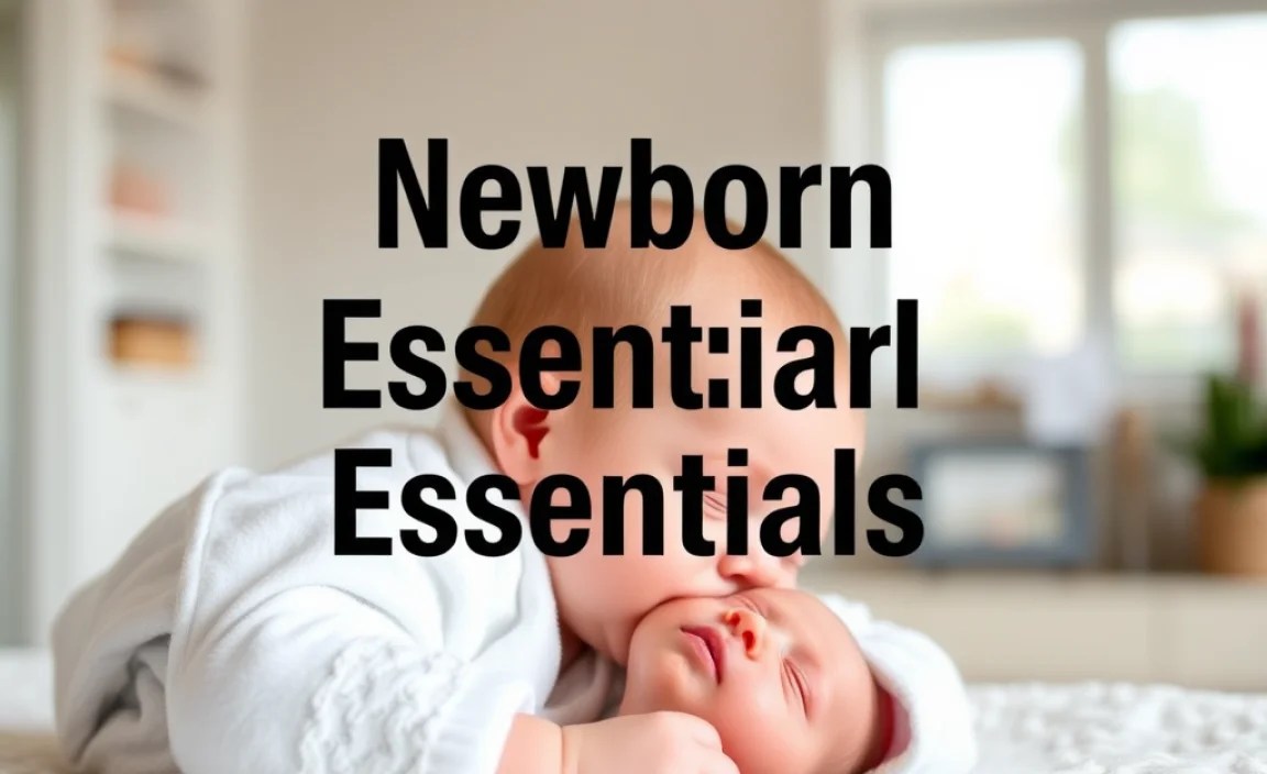 Newborn Essentials: Step-by-Step Guide