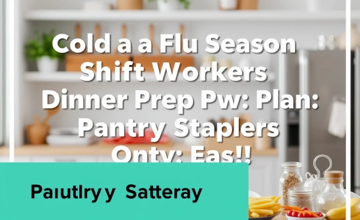 Pantry Staples for Shift Workers
