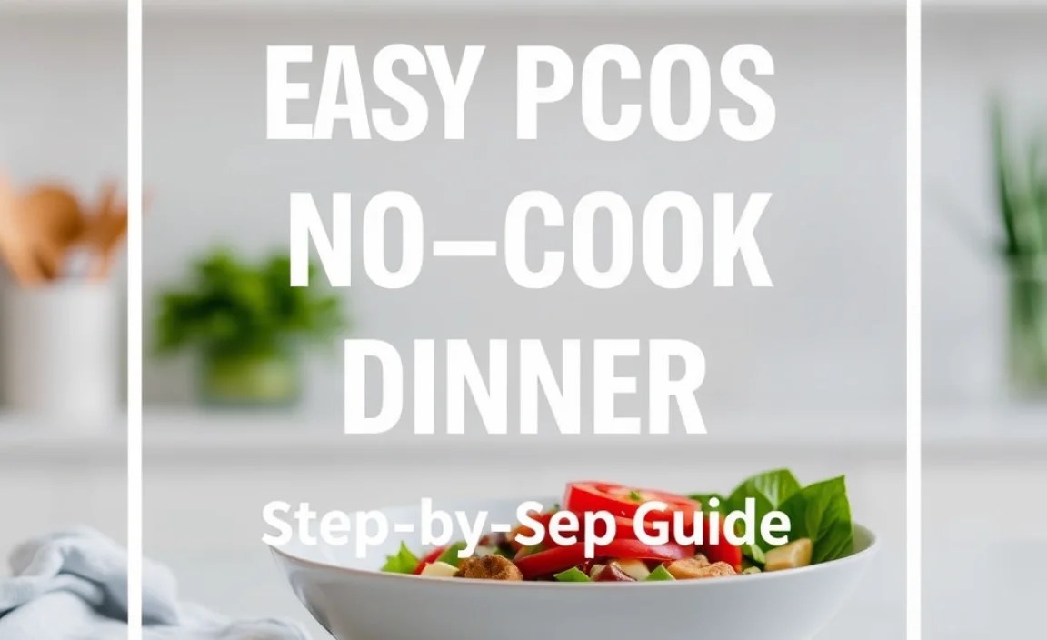 PCOS Dinner Prep: Step-by-Step Guide