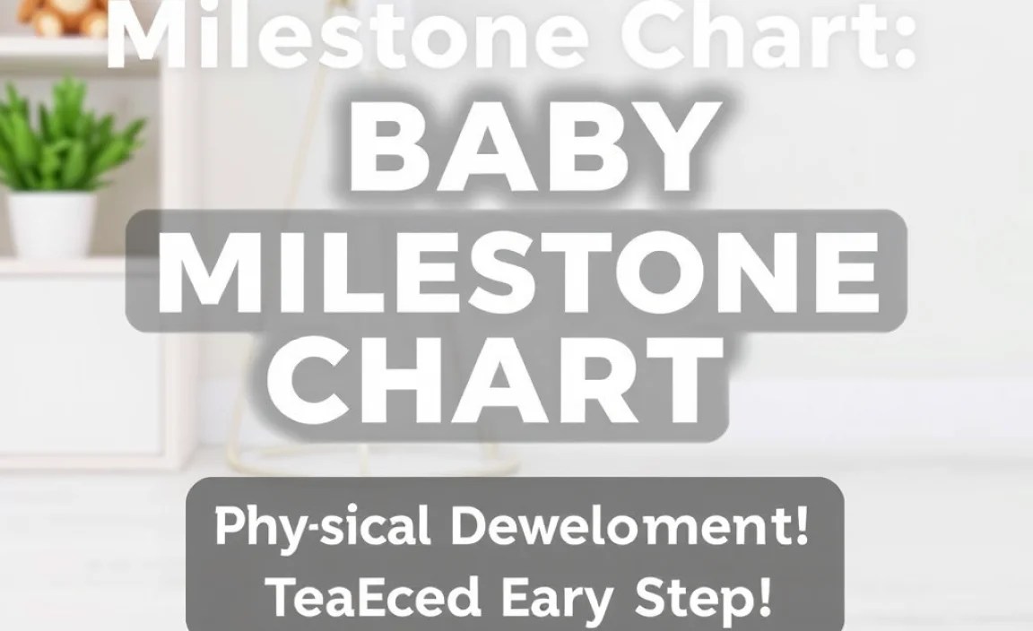 Physical Development Milestones