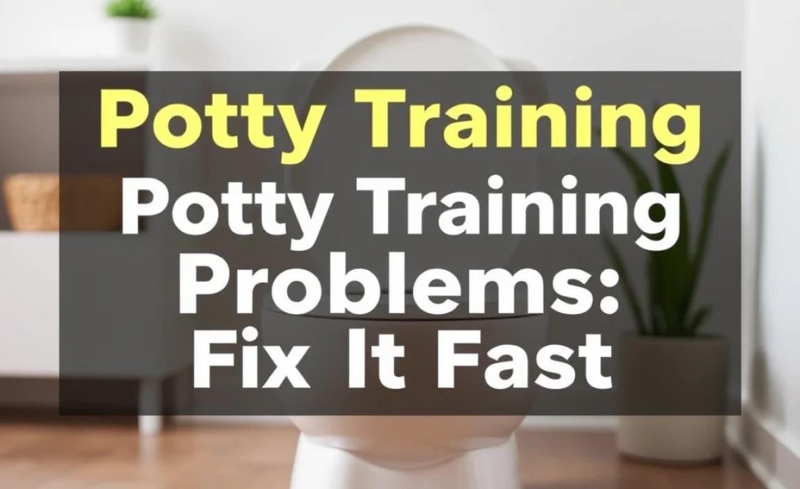 Potty Training Problems: Fix It Fast