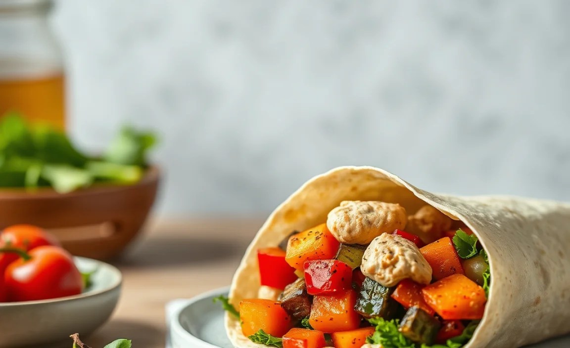 Preparing Roasted Vegetables