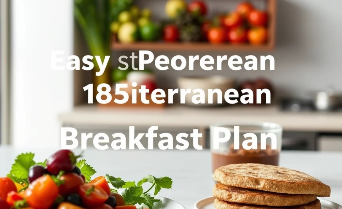 Sample Weekly Mediterranean Breakfast Plan