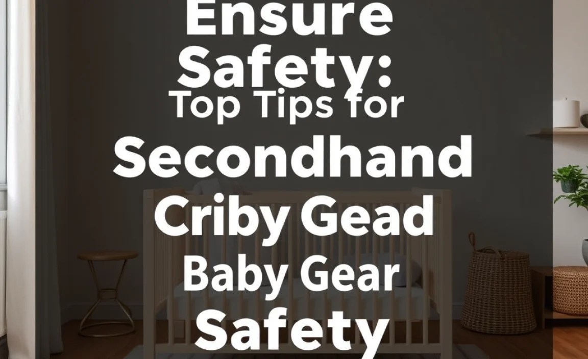 Secondhand Crib Safety
