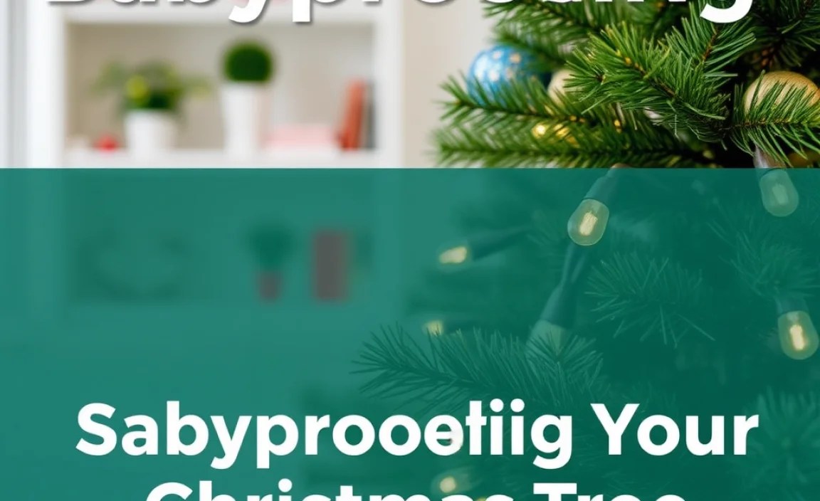 Securing Christmas Lights