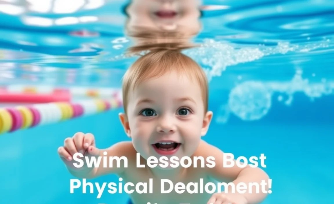 Swim Lessons Boost Physical Development
