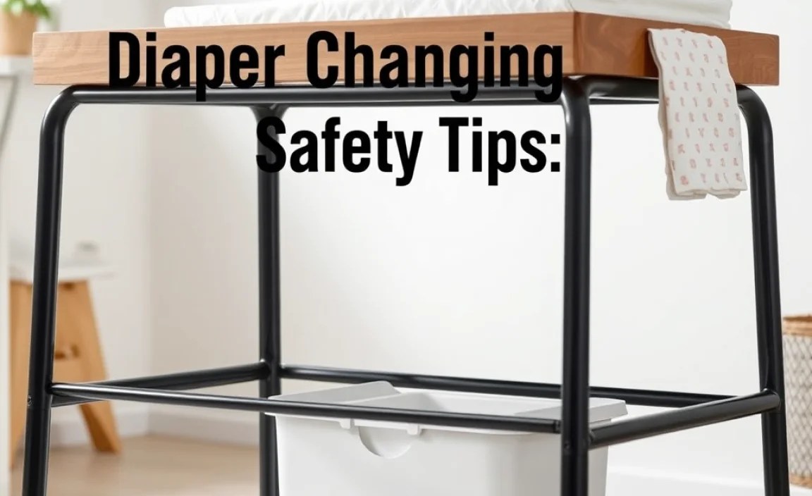 Table: Diaper Changing Table Feature Checklist
