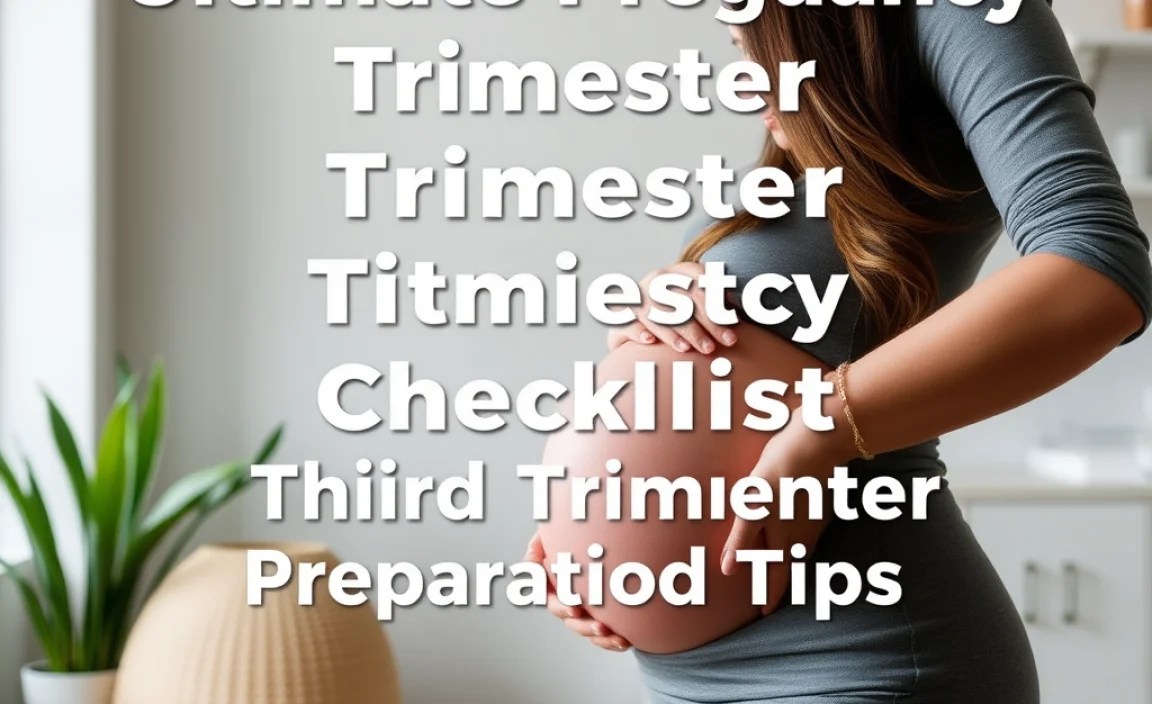 Third Trimester Preparation Tips