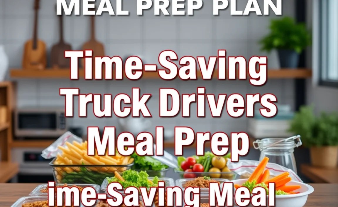 Time-Saving Meal Prep Tips for Drivers