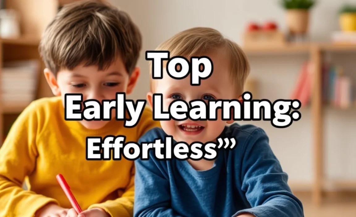 Top Early Learning: **Effortless** Fun