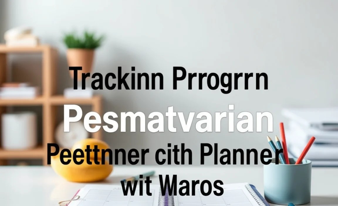 Tracking Progress with Your Printable Planner
