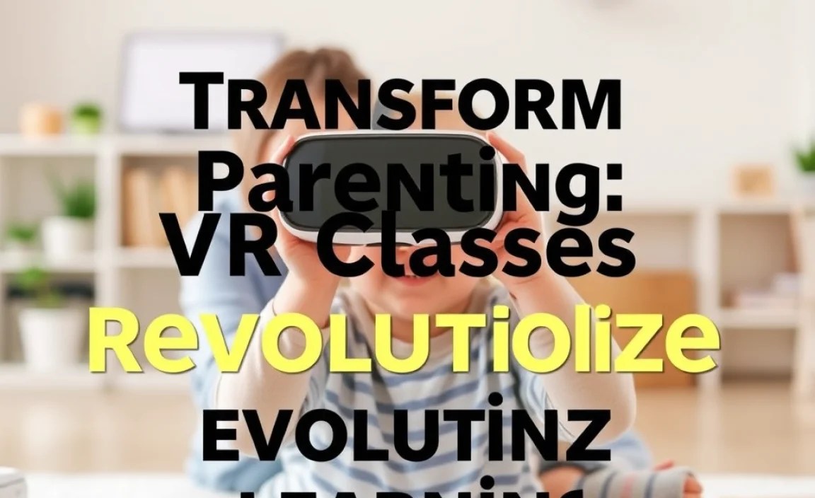 Transform Parenting: VR Classes Revolutionize Learning