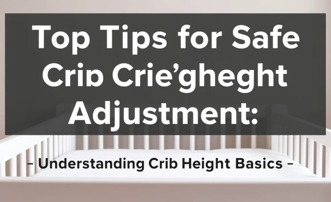 Understanding Crib Height Basics