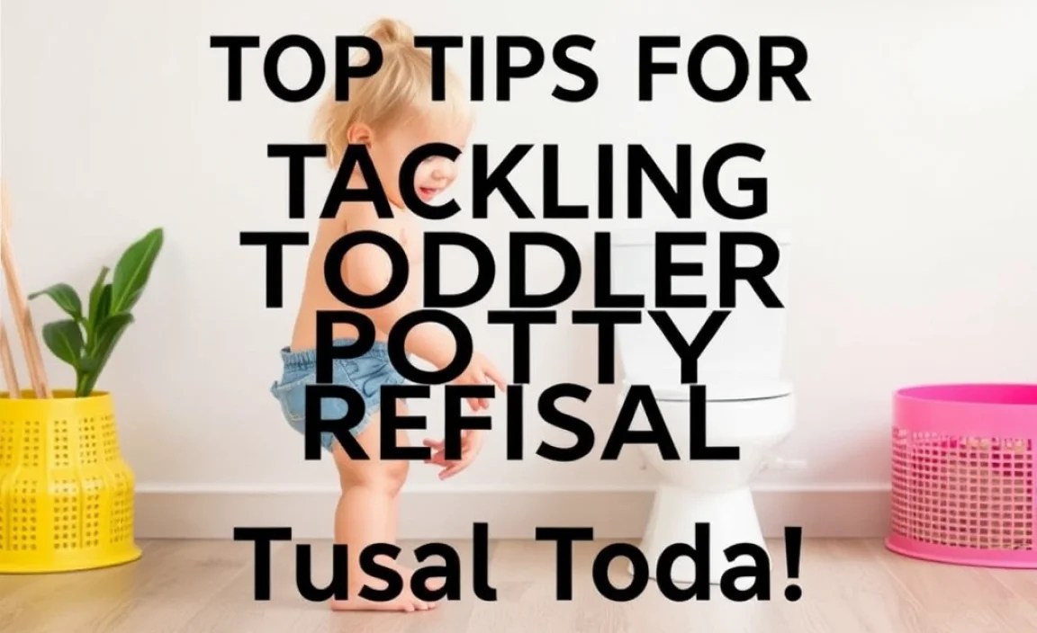 Using Fun Toddler Potty Refusal Tips