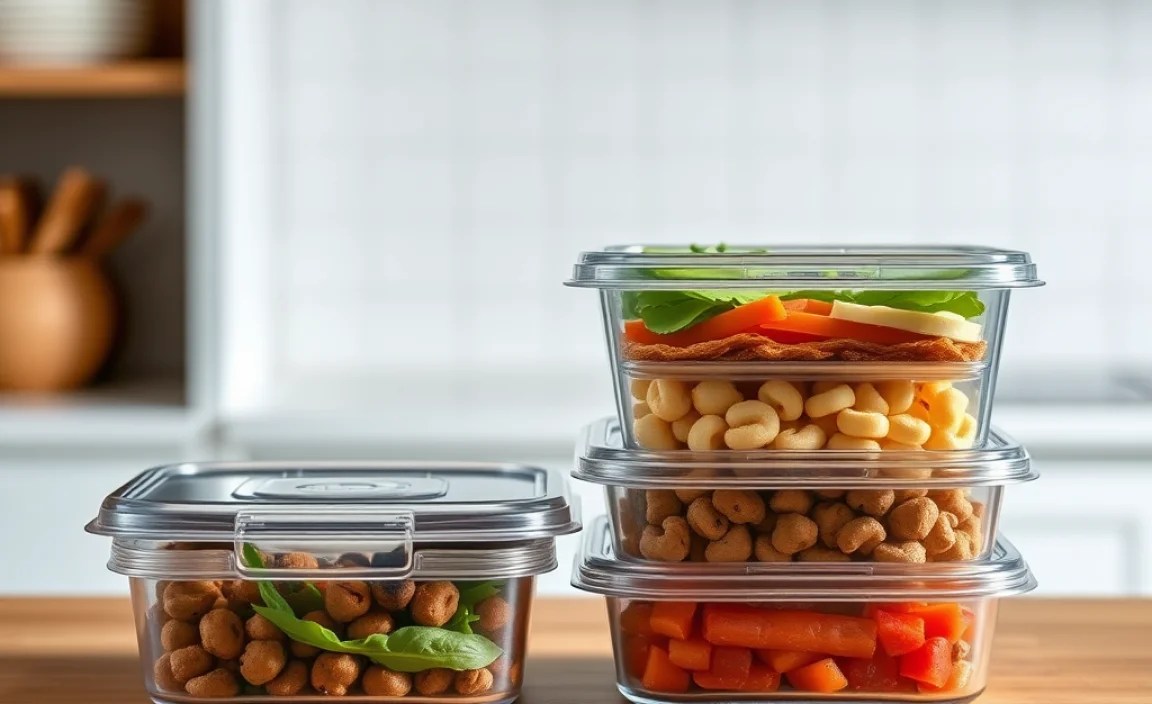 Using Meal Prep Containers for Portion Control
