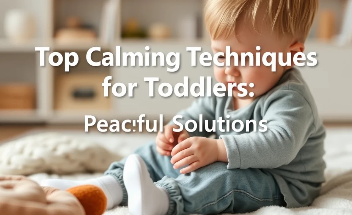 Using Special Items for Comfort