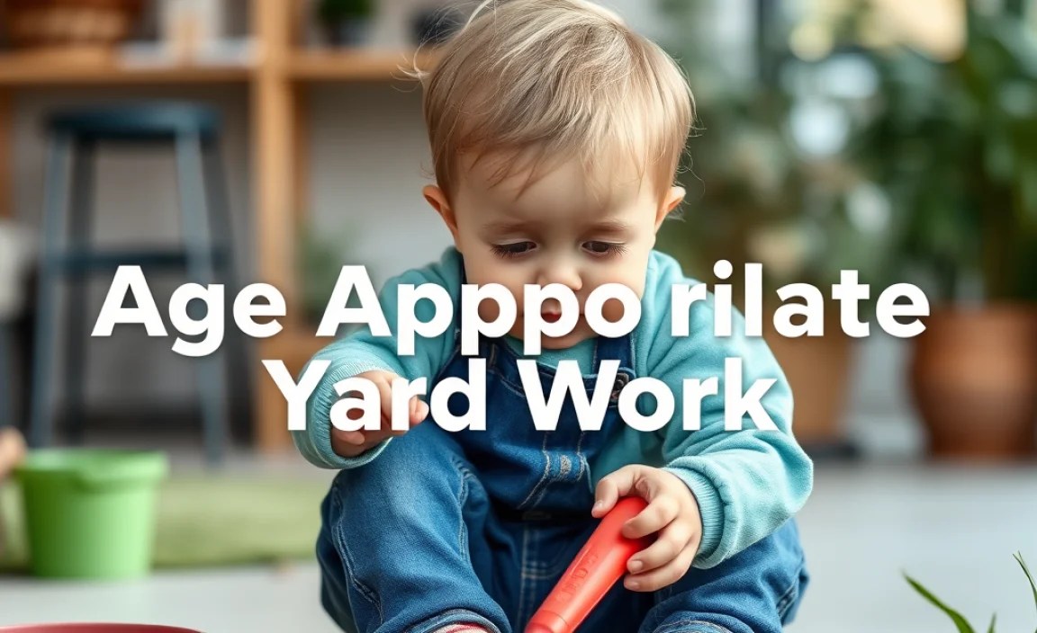 Age Appropriate Yard Work