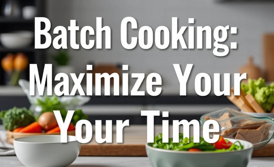 Batch Cooking: Maximize Your Time