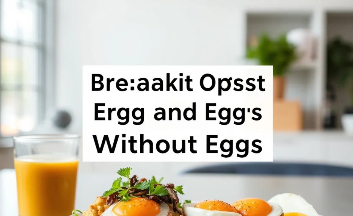 Breakfast Options Without Eggs