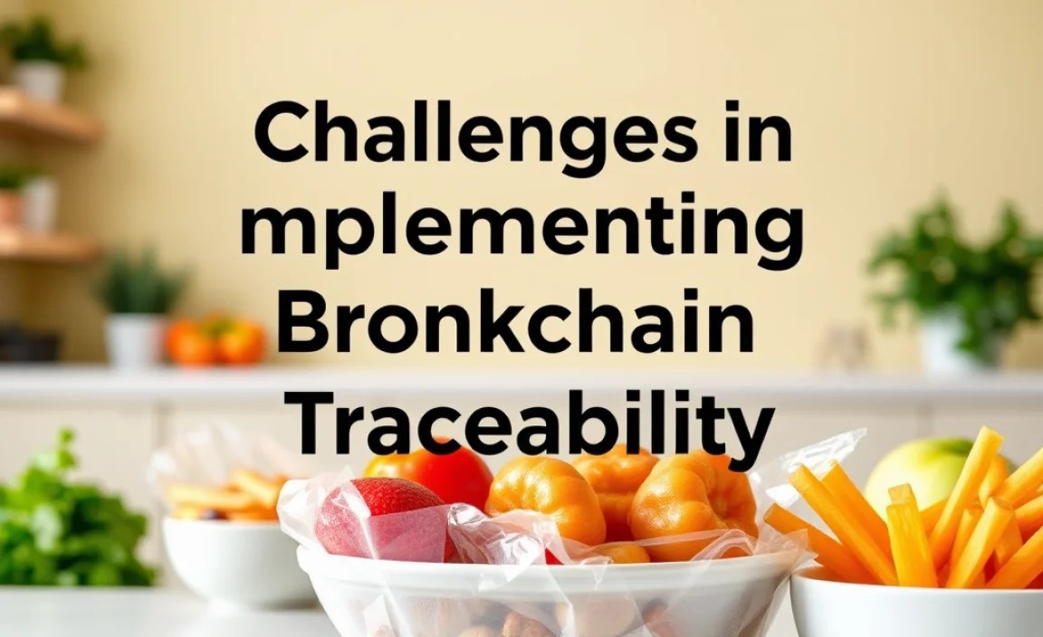 Challenges in Implementing Blockchain Traceability