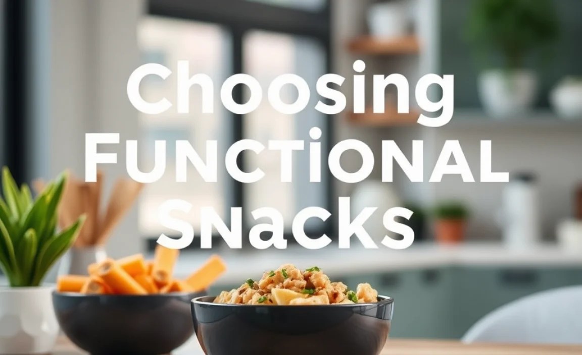 Choosing Functional Snacks
