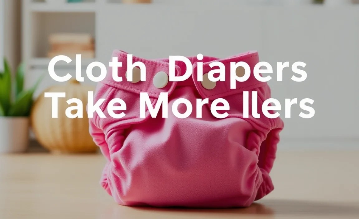 Cloth Diapers Take More Time
