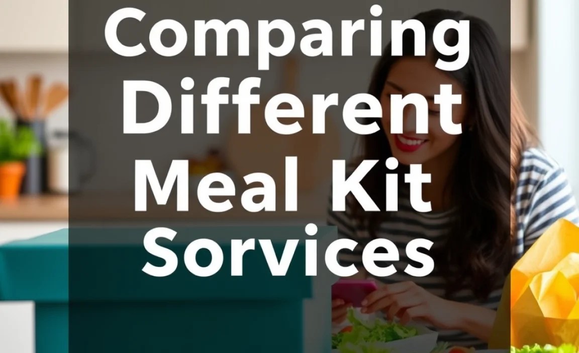 Comparing Different Meal Kit Services