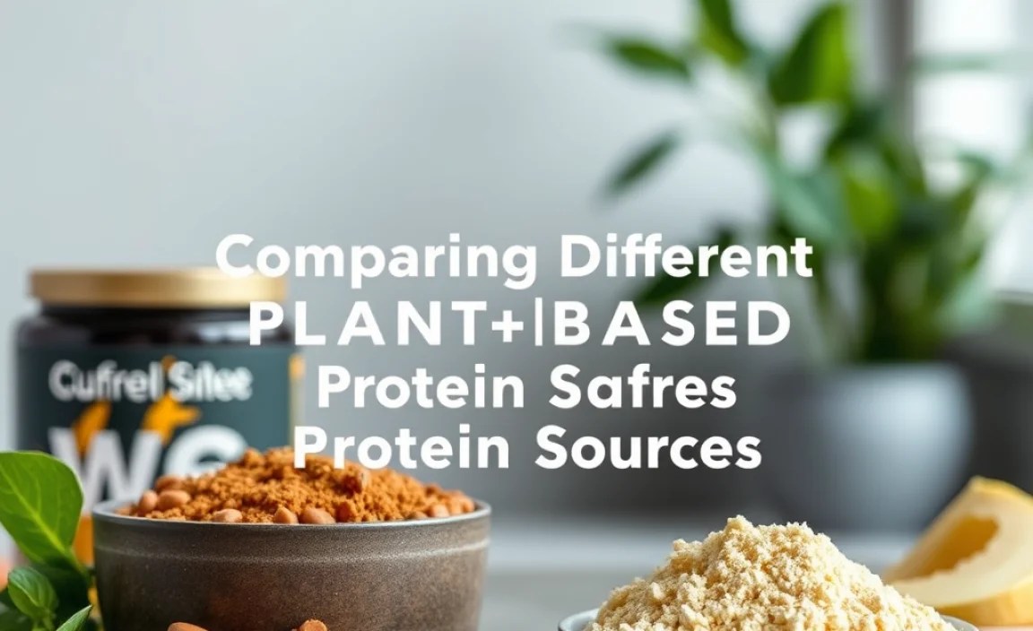 Comparing Different Plant Based Protein Sources
