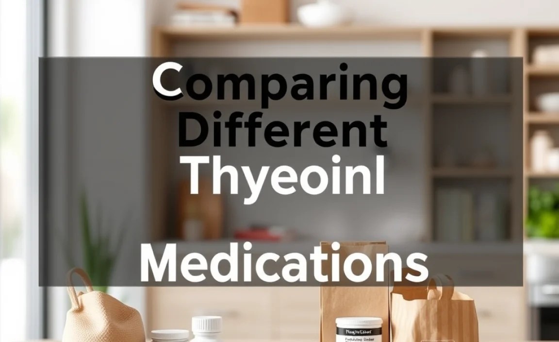 Comparing Different Thyroid Medications
