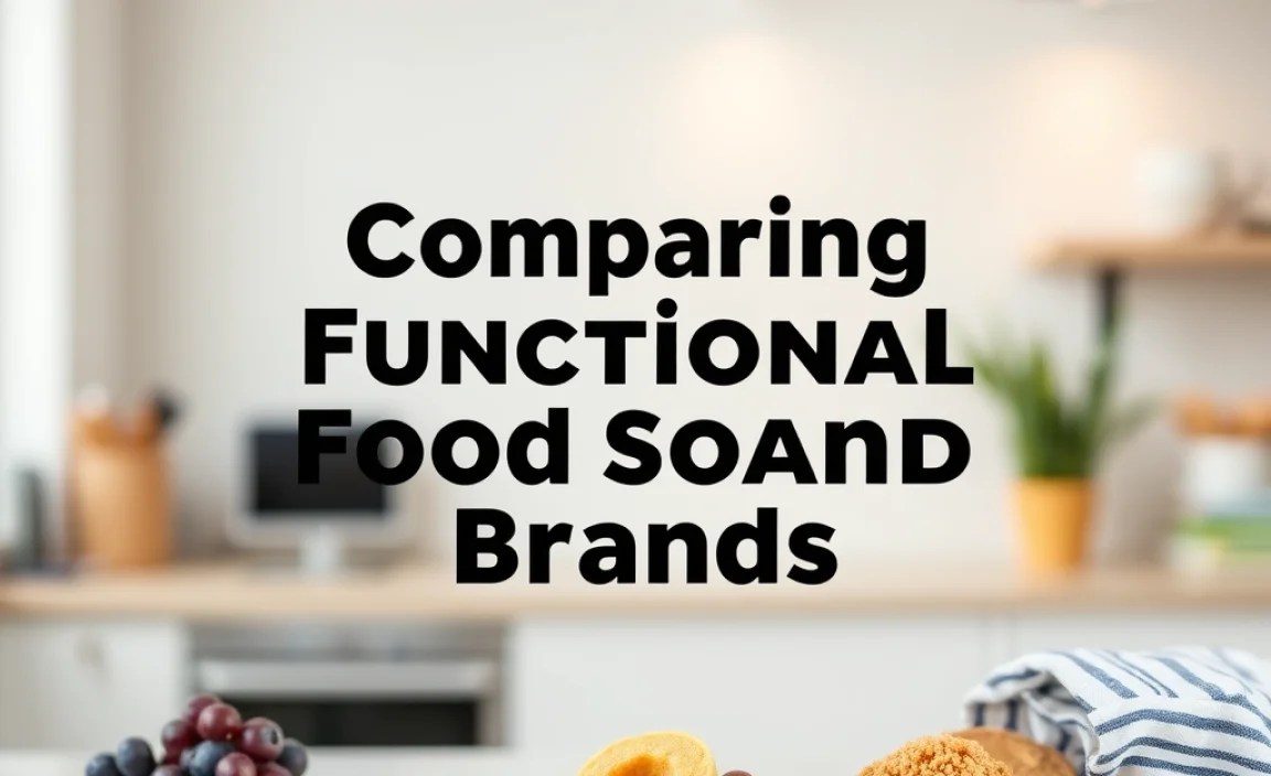 Comparing Functional Food Brands