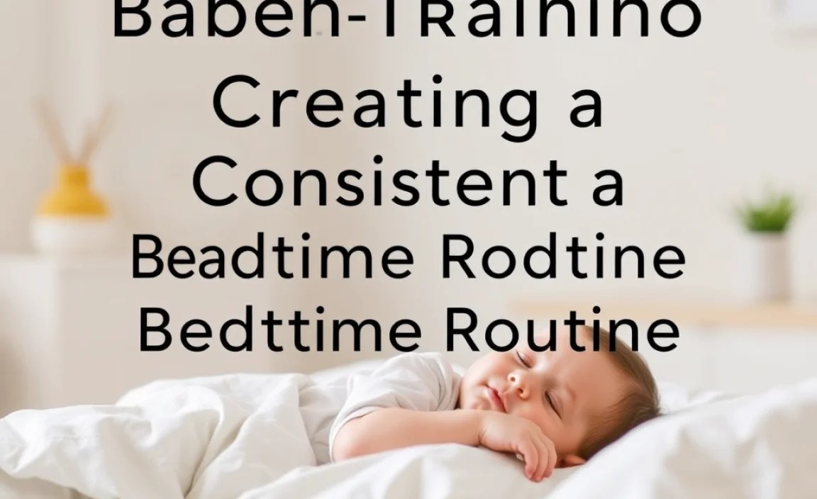 Creating a Consistent Bedtime Routine