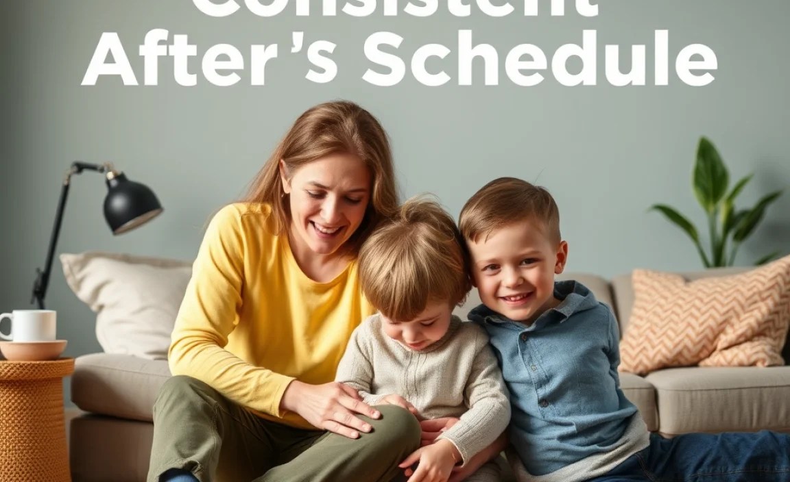 Creating a Consistent Schedule
